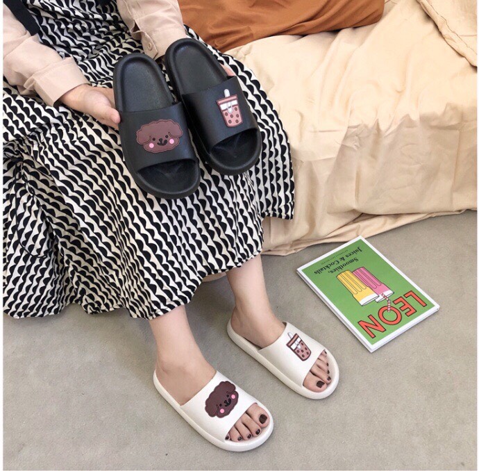 [FREE SHIP MAX] Dép bánh mì hình  kute Dép nữ dễ thương Dép thời trang nữ