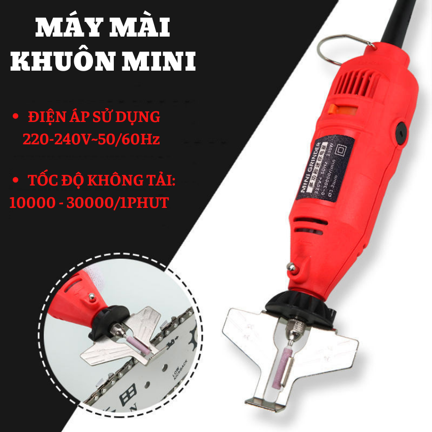 Tặng đầu mài lưỡi cưa 70k. máy mài khuôn mini cầm tay, máy mài thẳng chỉnh cấp độ lỗi đồng khoan mài điêu khắc , trạm chổ , chà nhám , đánh bóng