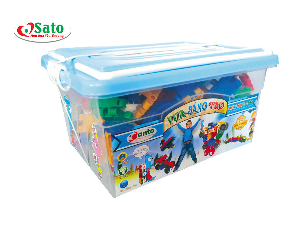 Bộ Đồ Chơi Lắp Ráp Xếp Hình Vua Sáng Tạo Sato