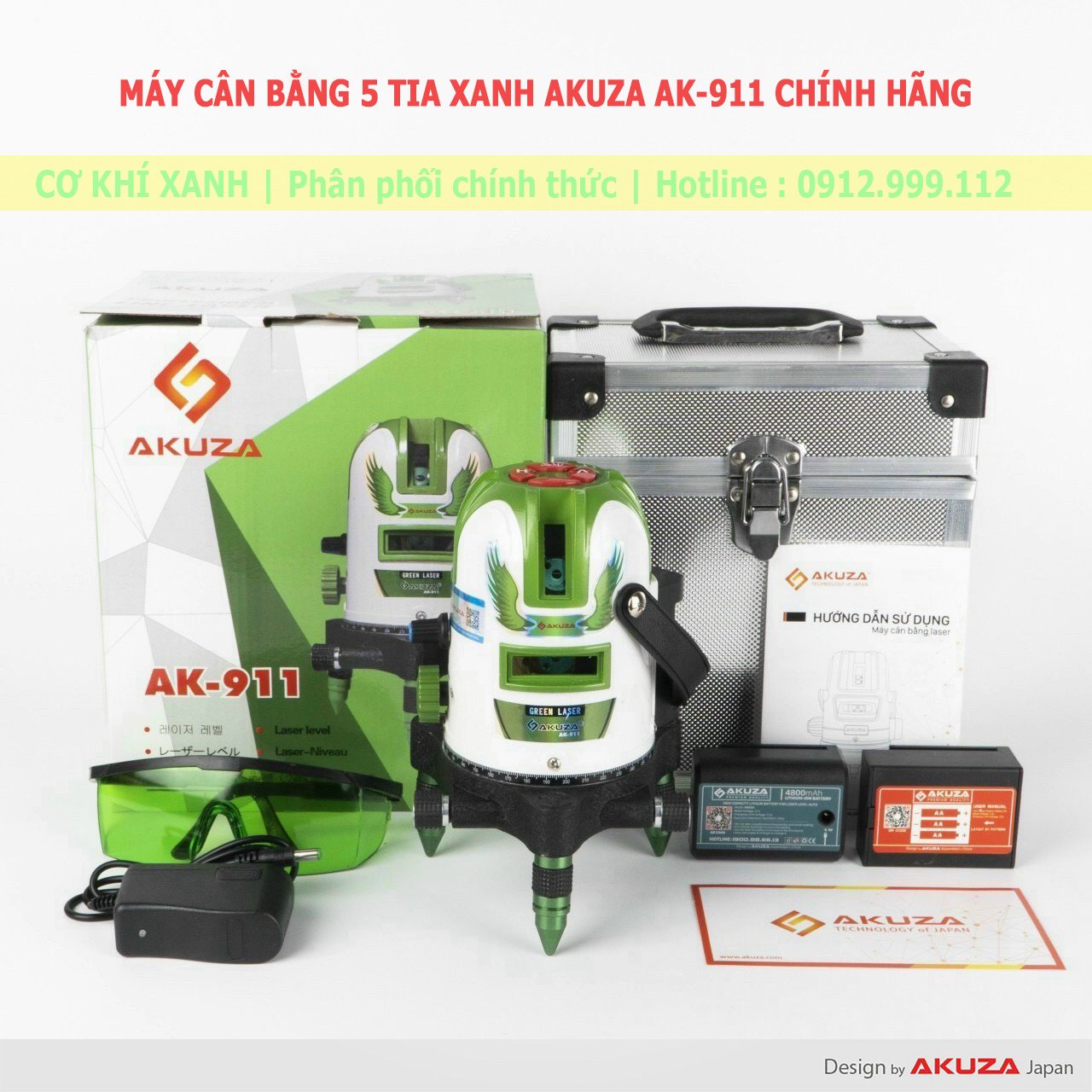 Máy cân bằng laser - máy bắn cốt - máy bắn cốt - máy bắn tia laser - máy cân mực 5 tia xanh cân bằng laser - máy bắn cốt - máy bắn cốt - máy bắn tia laser - máy cân mực 5 tia xanh AKUZA AK-911