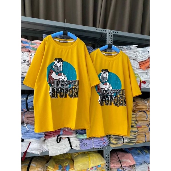 Áo thun tay lỡ unisex form 40-65kg nam nữ
