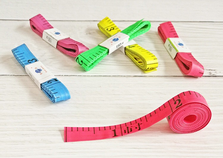 Combo 10 thước dây may đồ thước dây đo 3 vòng 150cm