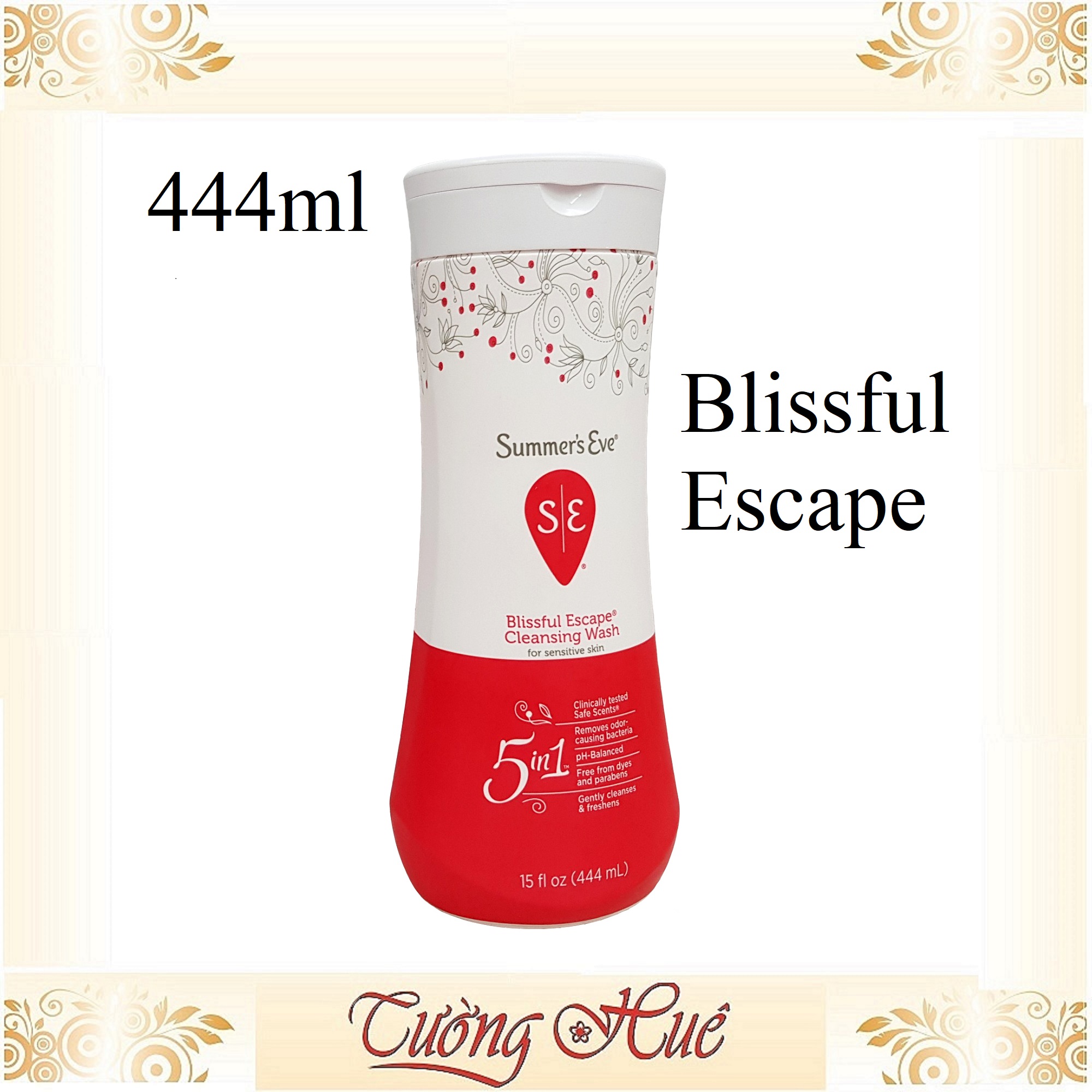 Dung Dịch Vệ Sinh Phụ Nữ Summer's Eve Blissful Escape Cleansing Wash - 444ml
