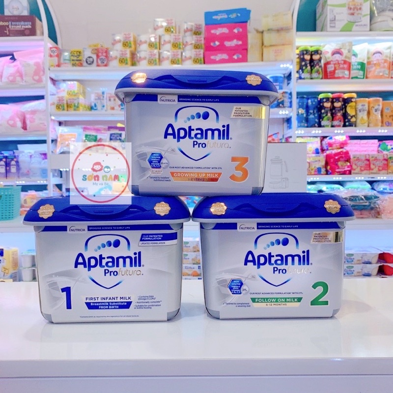 Sữa aptamil pro anh đủ số 1,2,3 hộp 800g