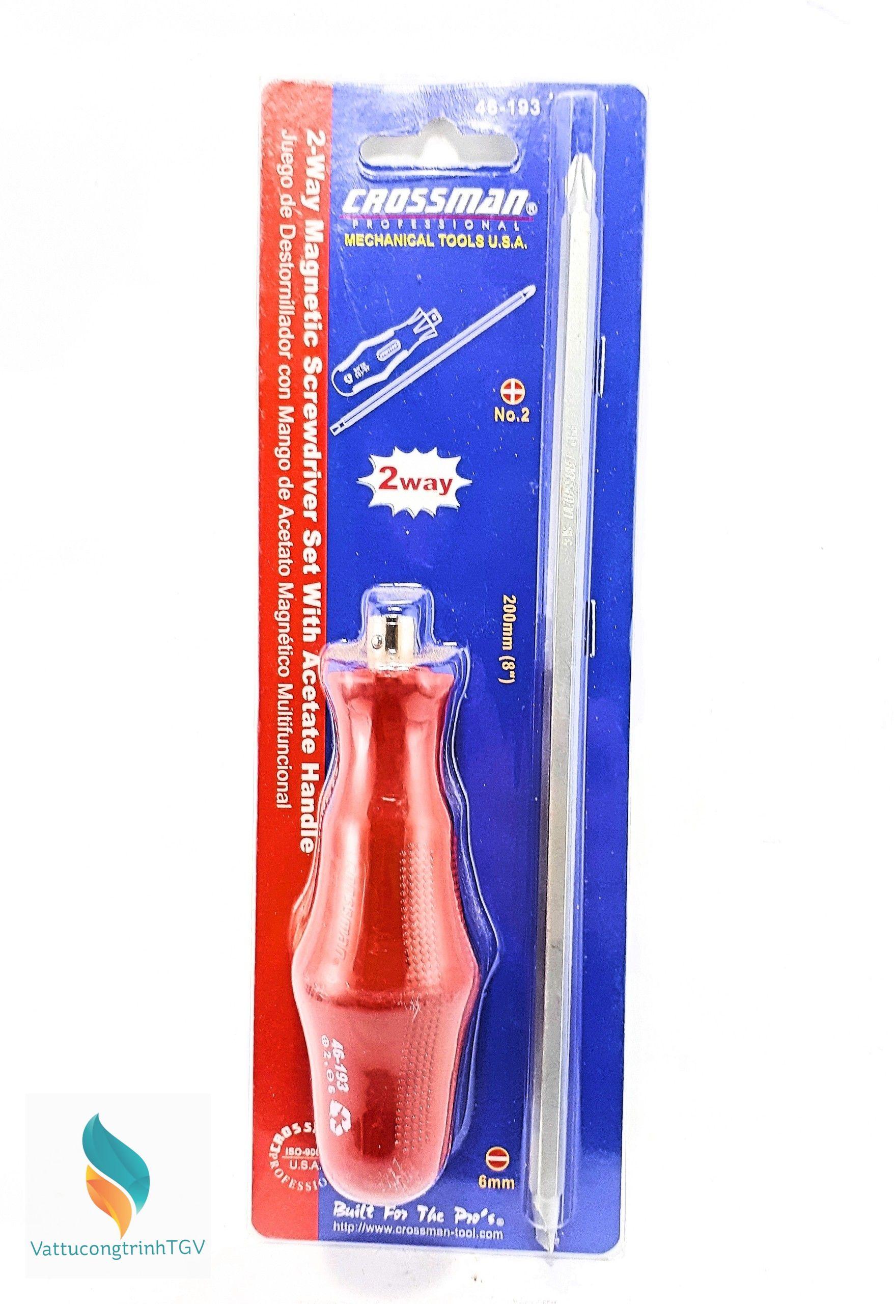 Tuốc vít 2 đầu crossman 46-193