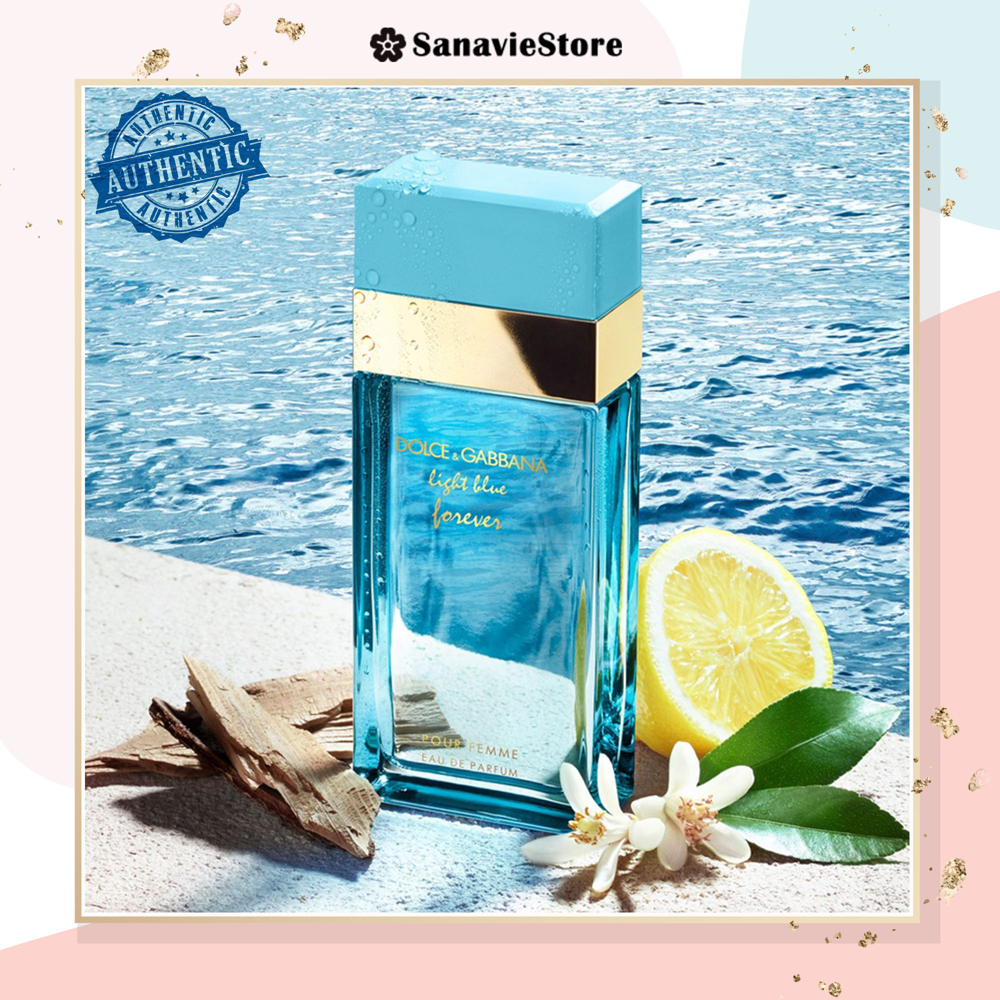 D&g light blue forever edp, nước hoa nữ dolce & gabbana light blue forever mẫu thử 2ml, 5ml, 10ml chính hãng