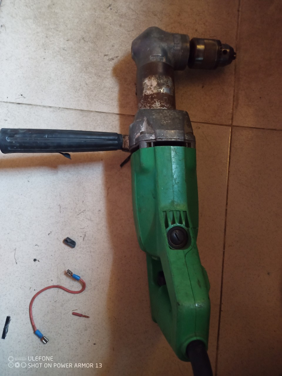 Máy khoan góc 2 chiều Hitachi hàng nhật bãi