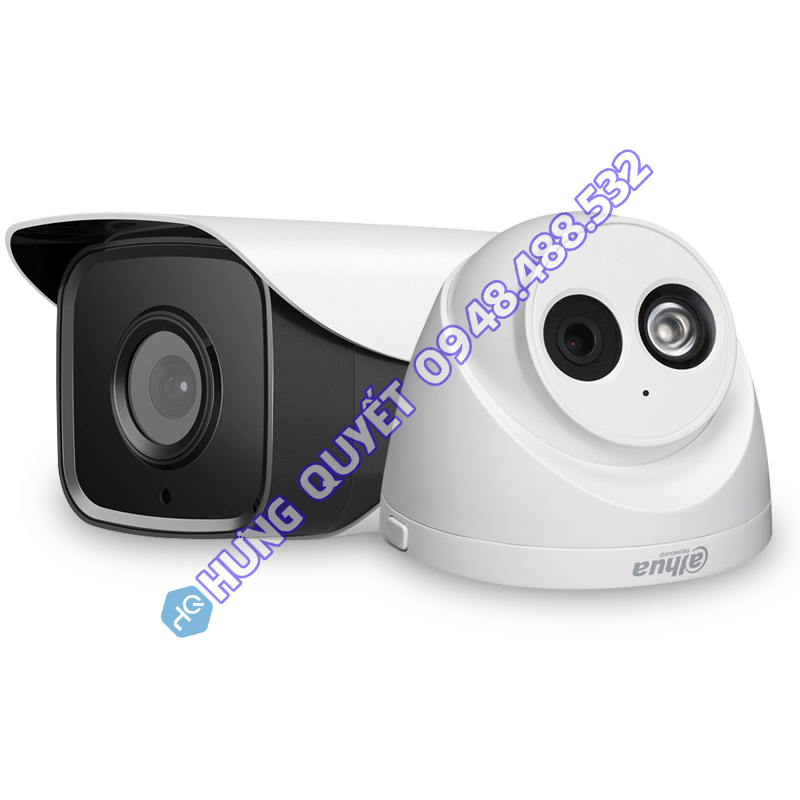 Camera IP POE Dahua 1230 P20A P20T camera POE Dahua 2Mp hồng ngoại tích hợp Mic cài đặt lắp đặt dễ dàng