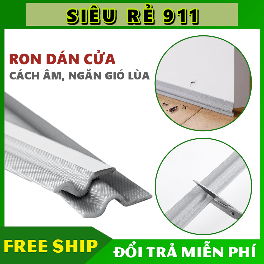 2 Mét Thanh Ron Dán Cửa Sổ Chống Gió, Nước, Khói Bụi