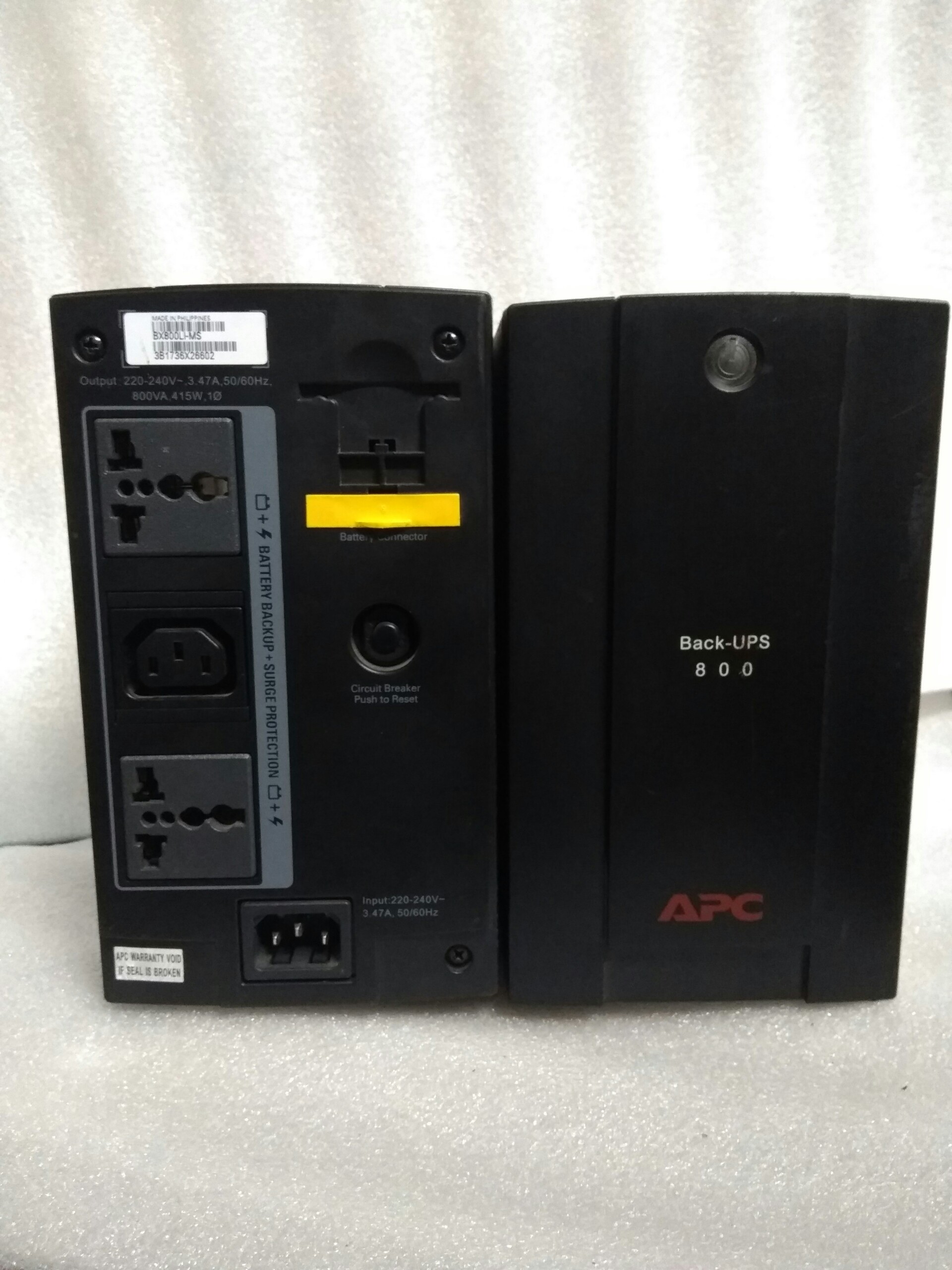 Bộ lưu điện ups apc bx800li-ms