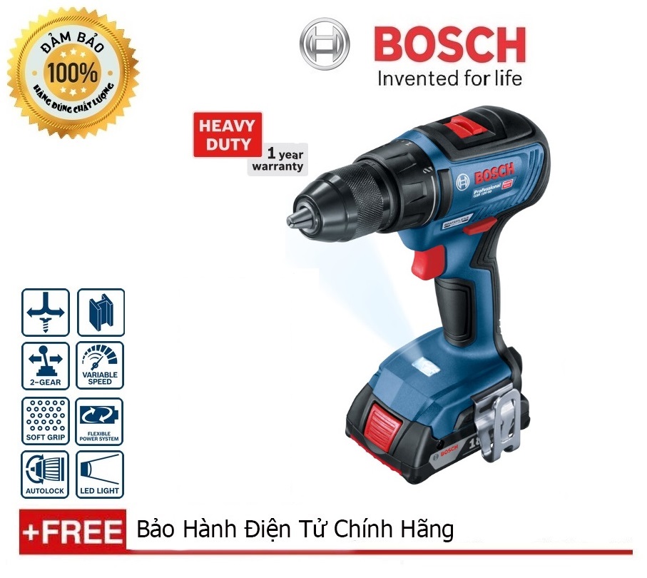Máy khoan pin bosch gsr 18v-50
