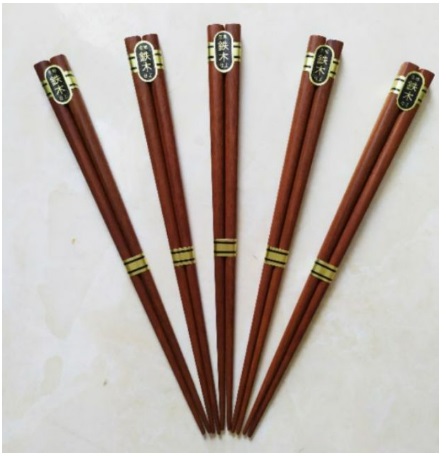 Đũa gỗ kiểu nhật , đầu nhọn , gỗ dẻ sấy loại tốt