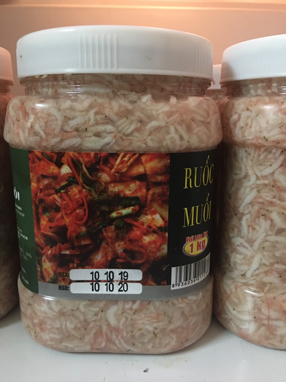 Mắm tép làm kim chi Hàn Quốc