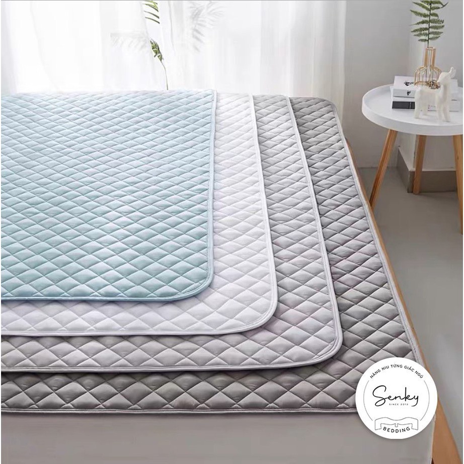 Tấm lót cotton trần bông bảo vệ nệm hàng khách sạn cao cấp