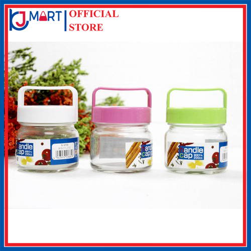 Lọ thủy tinh có quai xách 200ml Nội địa Nhật Bản