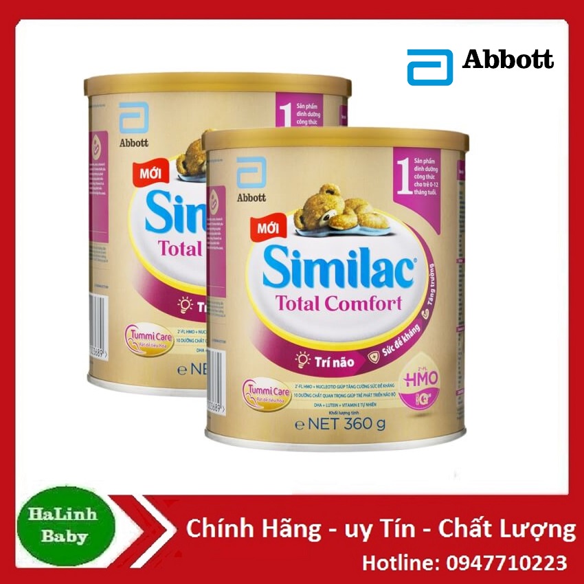 Sữa similactotal comfort số 1, 1+ 360g .....
