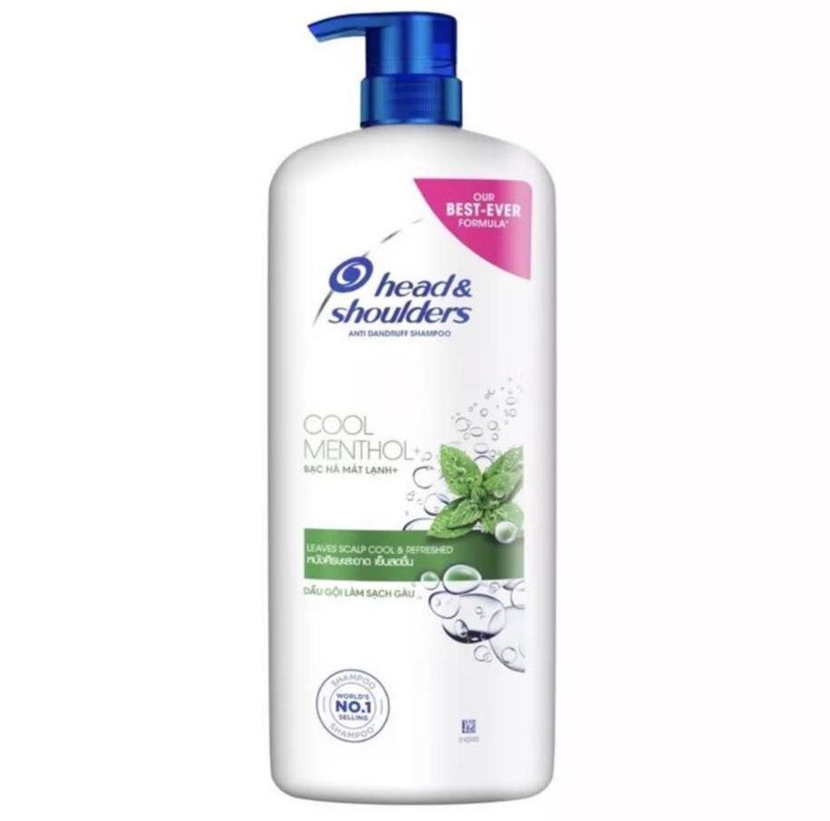 Dầu gội Head & Shoulders bạc hà mát lạnh 1.8ml/250ml