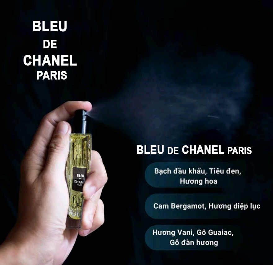 Nước Hoa Nam Chanel Bleu De Chanel EDP mini 20ml - Lịch Lãm Thơm Lâu 8h