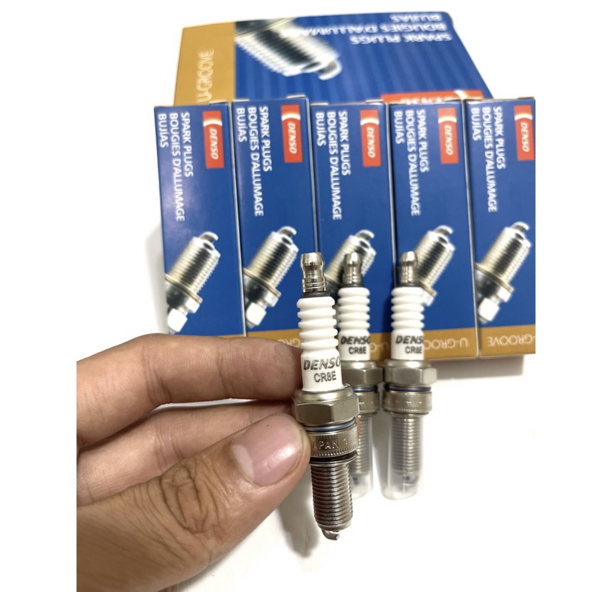 Bugi denso chân ngắn và chân dài chuẩn hàng denso chất lượng