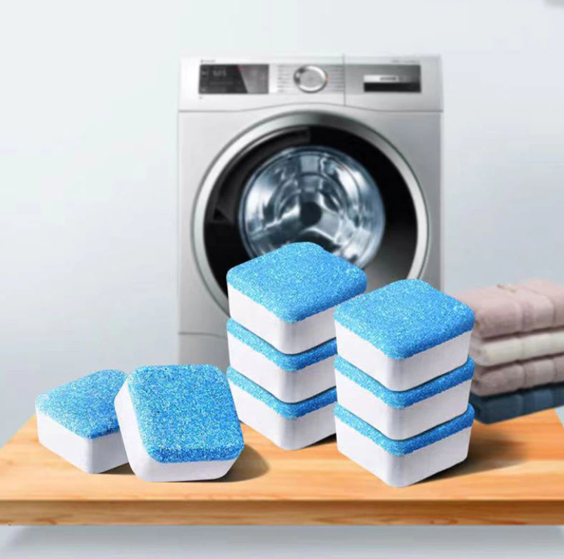Hộp 12 Viên Tẩy Lồng Máy Giặt Dạng Sủi Xuất Xứ Nhật Bản - Vệ Sinh Máy Giặt, Diệt Sạch Vi Khuẩn, Vệ Sinh Lồng Máy Giặt Và Khử Mùi Hiệu Quả - Hàng chính hãng