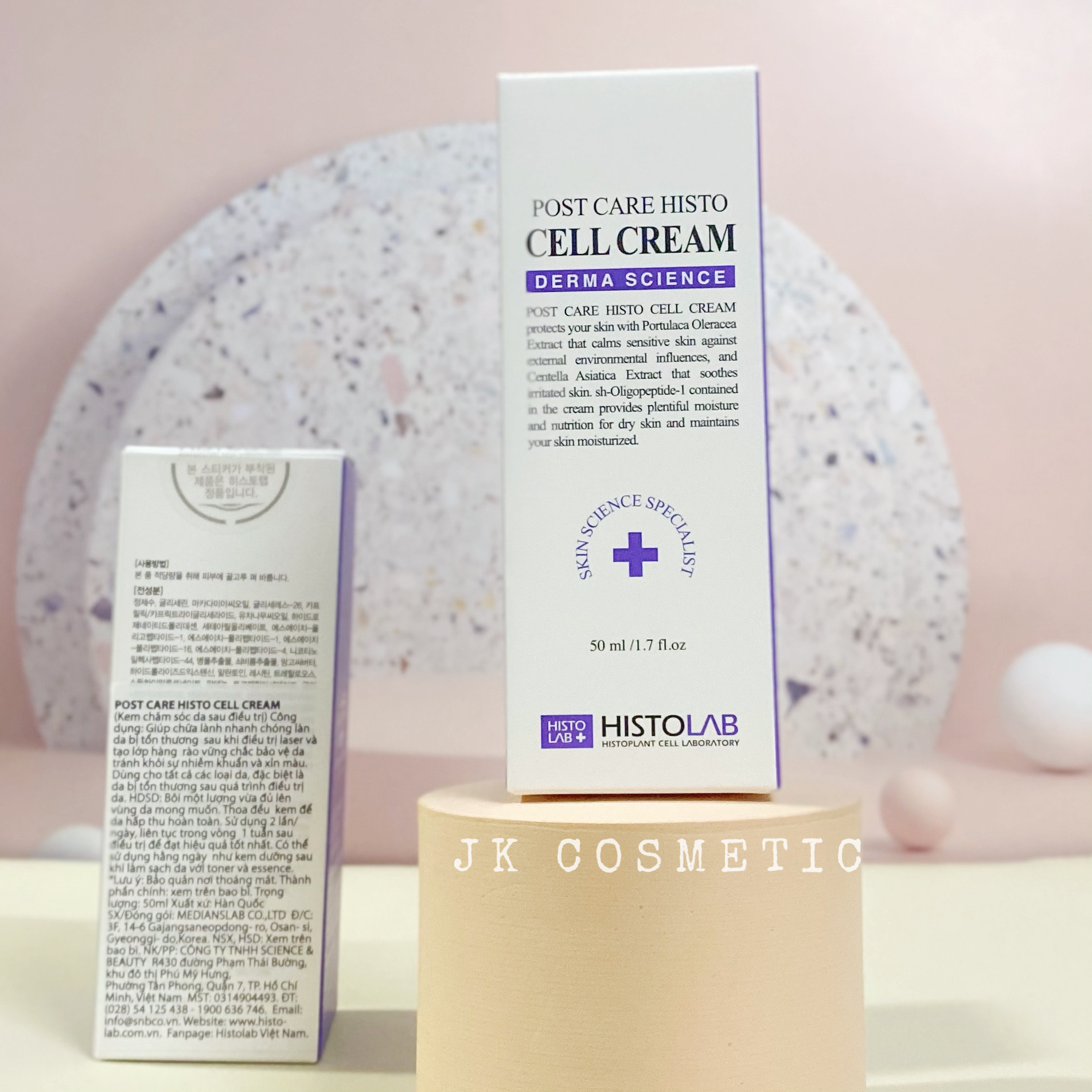Kem dưỡng phục hồi, tái tạo da histolab - cell cream 50ml