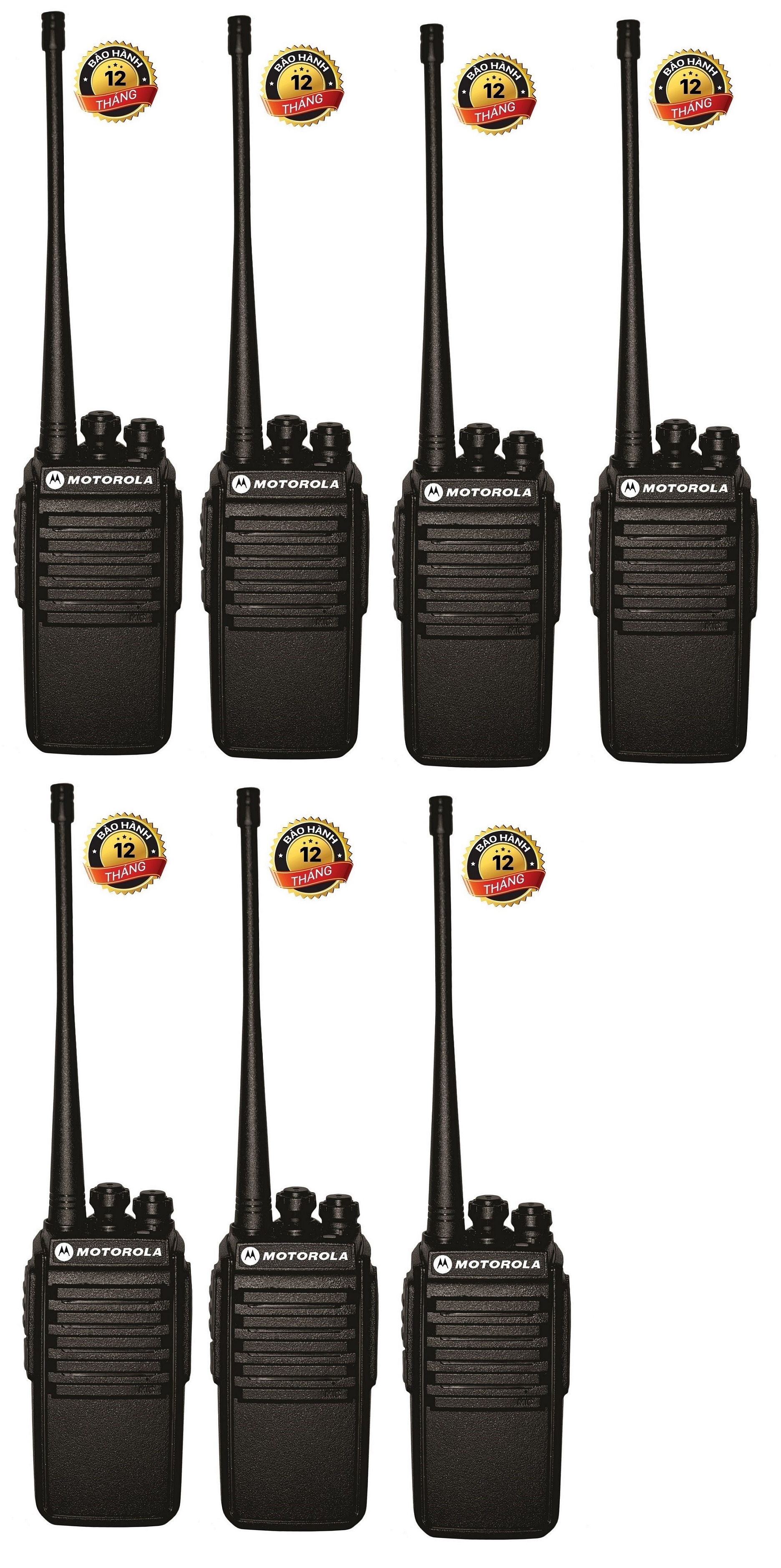 Bộ 7 Bộ đàm Motorola GP650 (Bộ đàm giá rẻ)