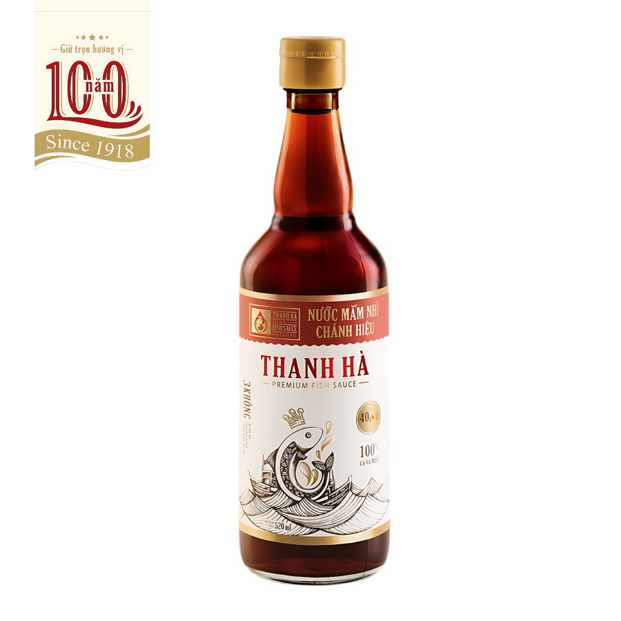 Nước mắm nhĩ chánh hiệu Phú Quốc Thanh Hà 40N - 520ml