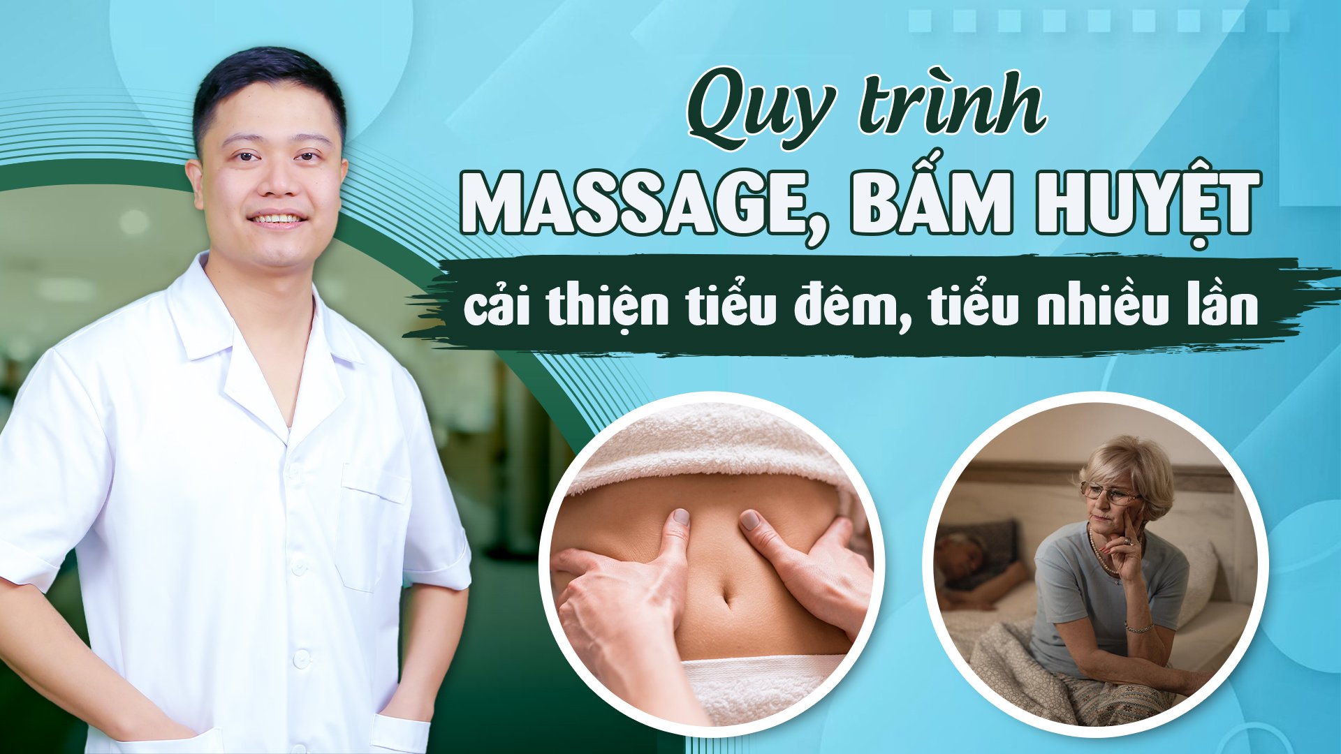 Quy trình massage, bấm huyệt cải thiện tiểu đêm, tiểu nhiều lần Giá  800,000 Đồng*Miễn phí vận chuyển