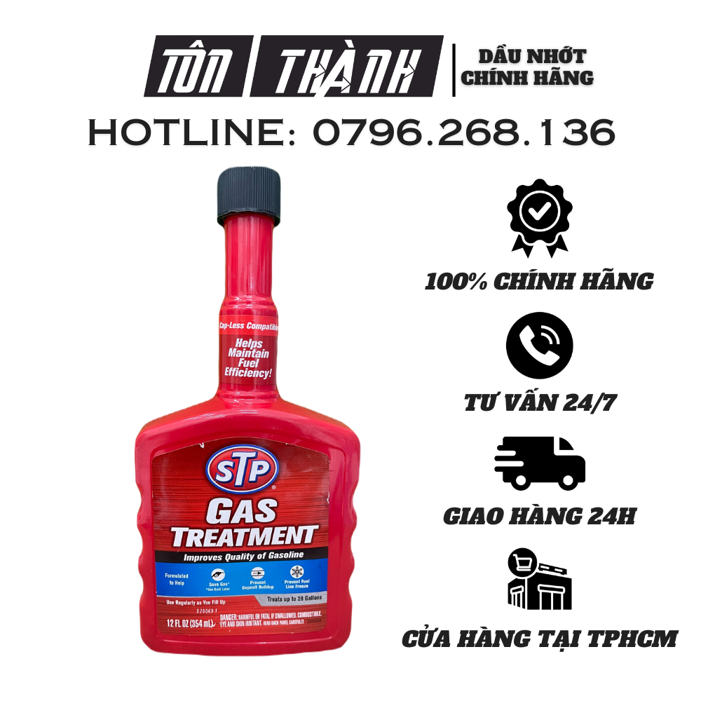 Phụ gia vệ sinh buồng đốt kim phun stp 354ml