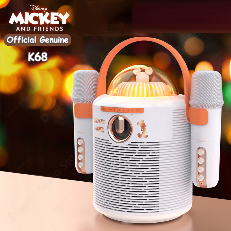 Disney k68 micrô bluetooth loa không dây cắm loa stereo bộ bền lâu nhỏ và loa di động