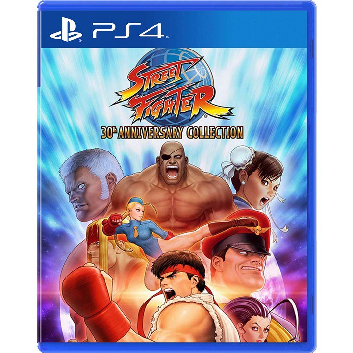 Đĩa Game PS4 Street Fighter 30th Anniversary Collection