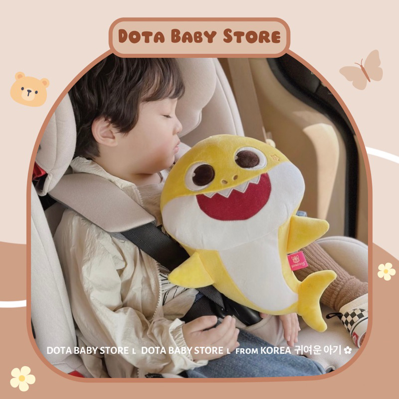 Gấu Bông Baby Shark Có Phát Nhạc Chính Hãng Pinkfong Hàn Quốc Cho Bé