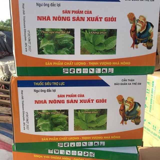 Siêu trợ lực bám dính, tăng hiệu quả sử dụng thuốc, phân bón cây trồng - Ngư ông đắc lợi