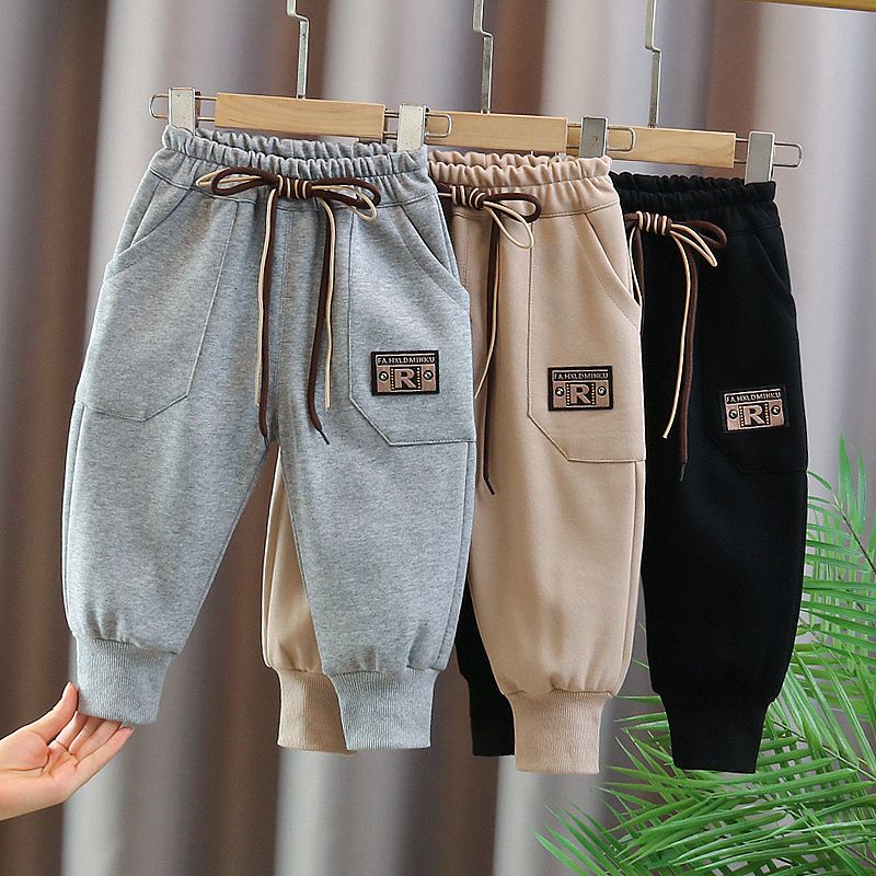 Quần Legging dáng rộng thể thao thường Ngày mùa thu Hàn Quốc