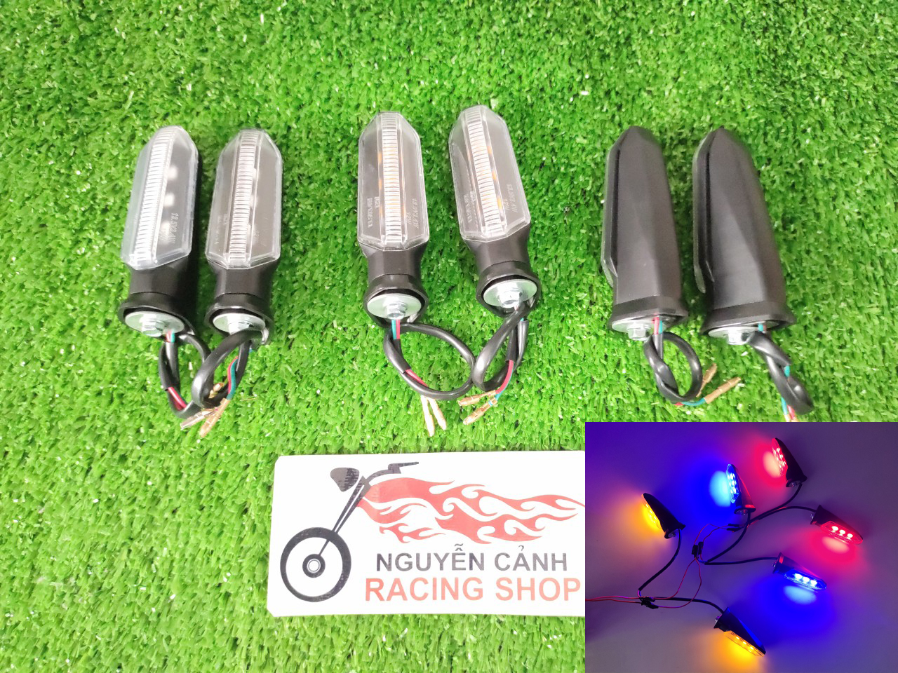 Cặp đèn xi nhan vario 125-150 led k4