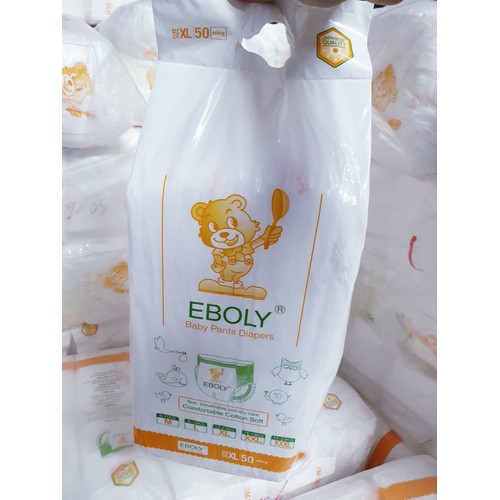 100 miếng bỉm quần eboly