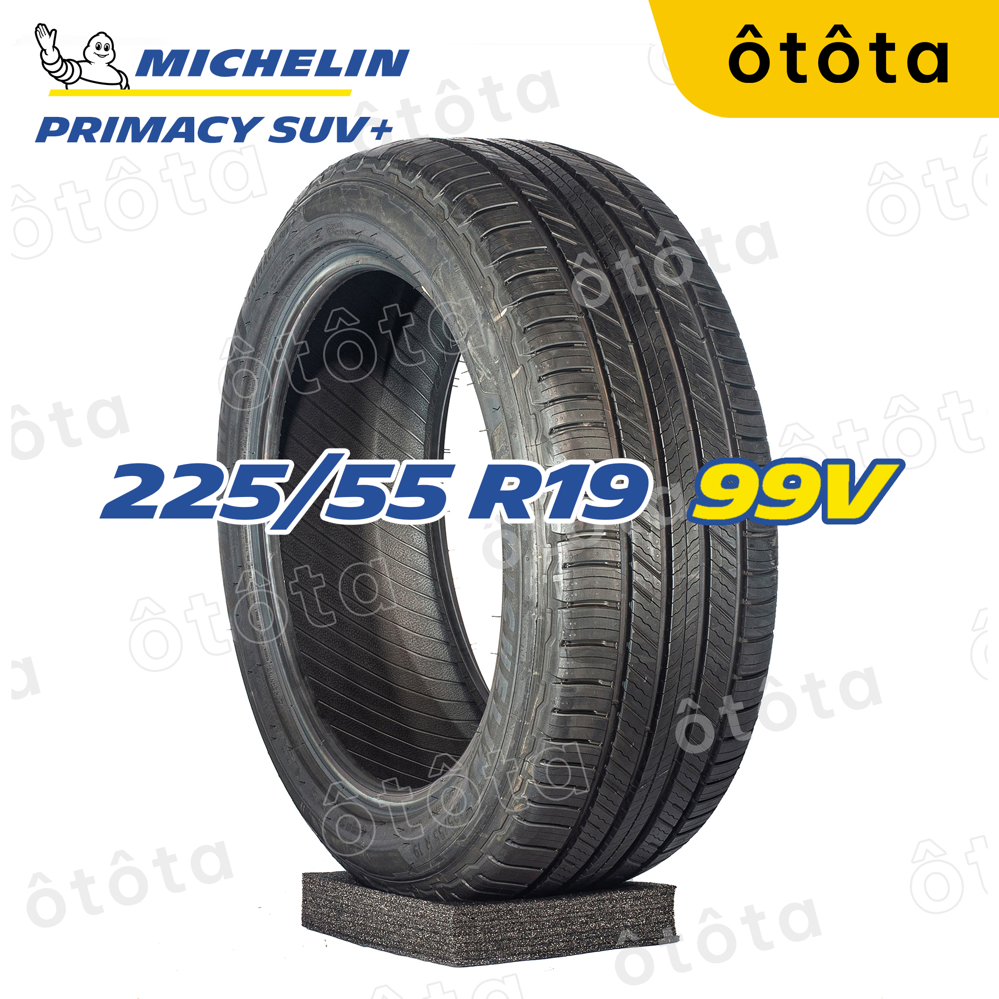 Lốp ô tô Michelin 225/55 R19 99V Primacy SUV+ – Chính Hãng BH 6 năm (225/55R19, 225 55 R19) Giá 6,191,900 Đồng*Miễn phí vận chuyển