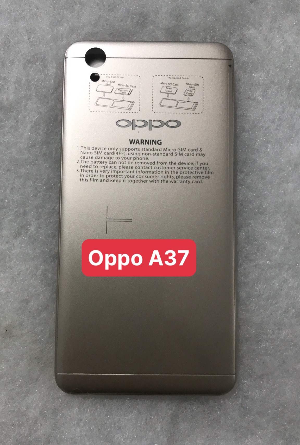 Bộ vỏ oppo A37