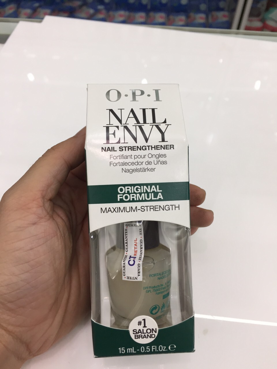 Sơn dưỡng móng NTT80 Nail Envy 15ml