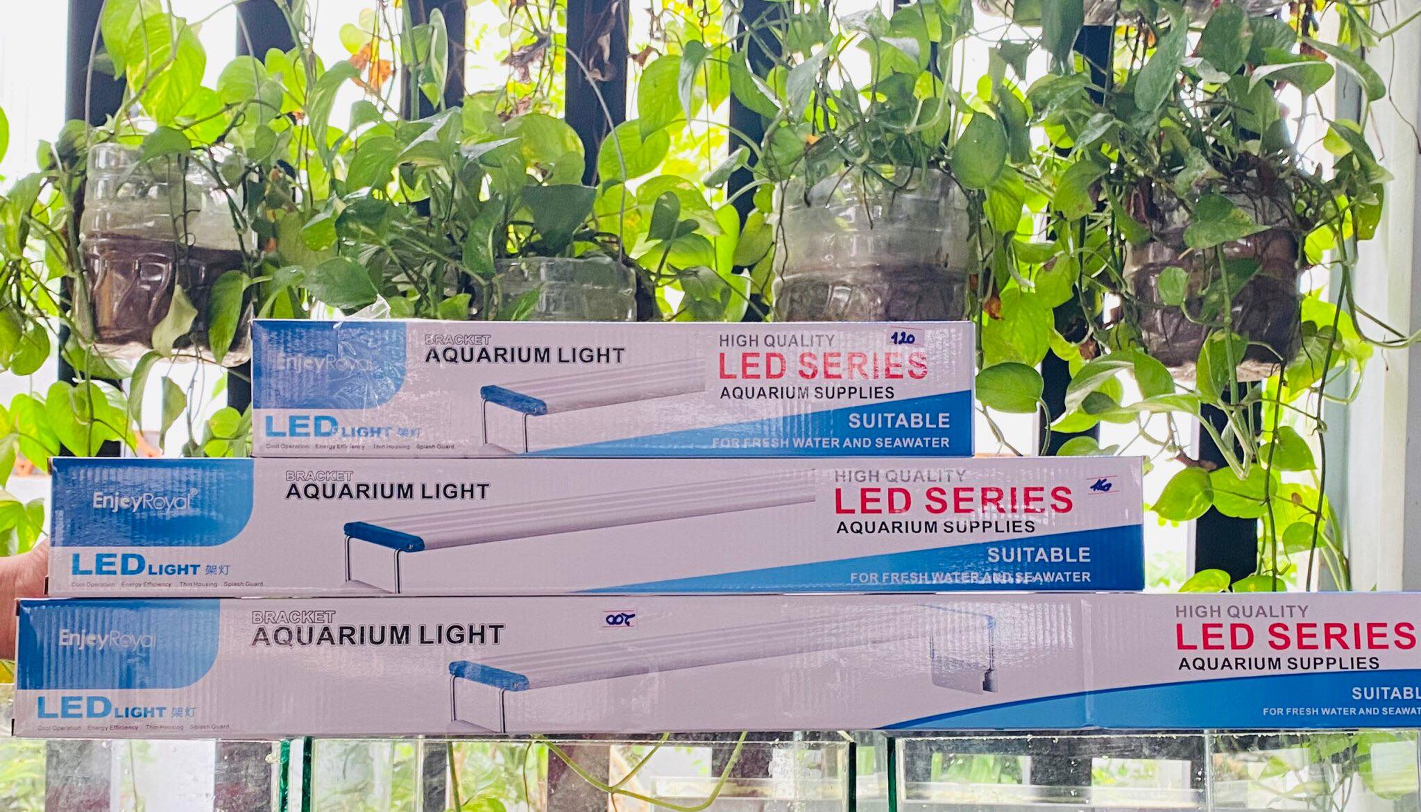 Đèn led kẹp 2 bên cho hồ cá cảnh thủy sinh, thích hợp cho hồ 40-50-60-80-100cm