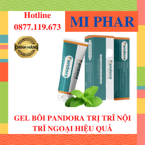 Gel bôi pandora trĩ nội trĩ ngoại hiệu quả-miphar 1