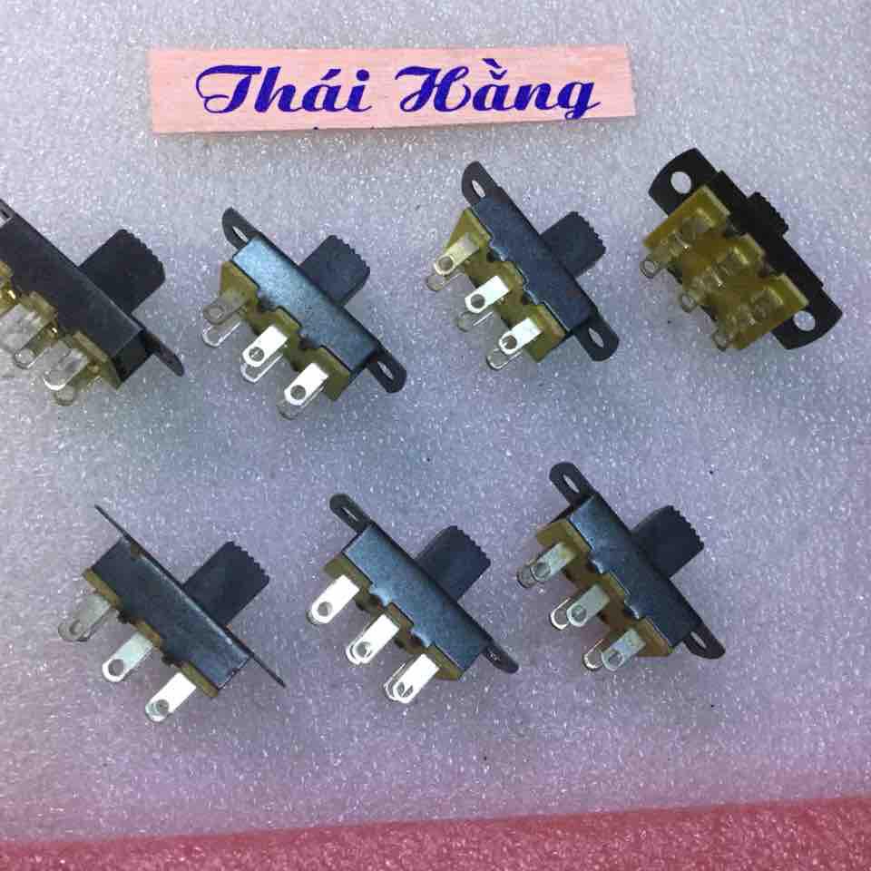 10 công tắc sắt 6 chân gạt 2 nấc bật và tắt