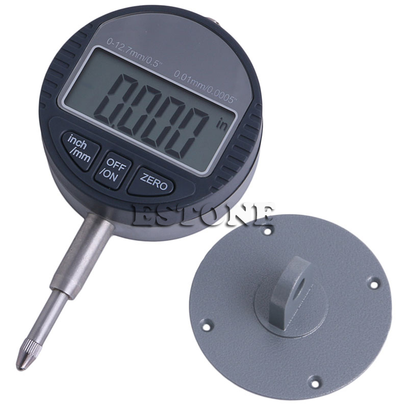 Thước đo 0.01mm/0.0005 phạm vi 0-12.7mm/0.5'', kỹ thuật số quay số chỉ số dụng cụ chính xác