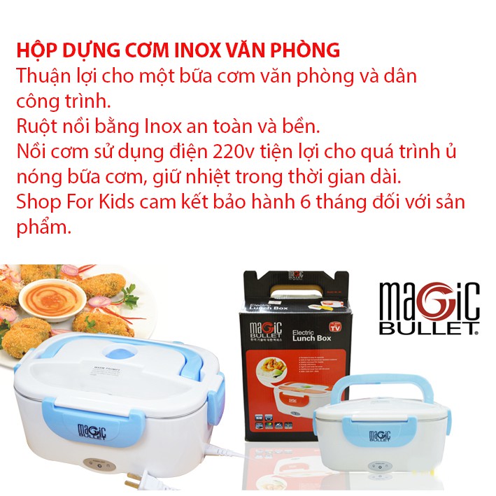 Hộp đựng cơm giữ nhiệt của Nhật Bản ủ nóng cực lâu - Hộp Cơm Hâm Nóng - Bữa Trưa Nóng Sốt Ngon Lành Ngay Tại Văn Phòng Với Hộp Cơm Làm Nóng Bằng Điện