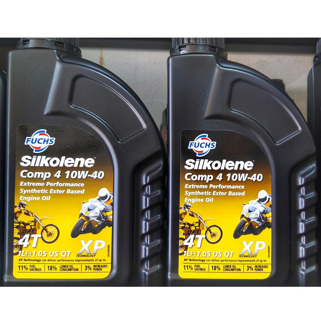 (SỈ LẺ HÀNG CHÍNH HÃNG+GIÁ CỰC HỜI) NHỚT ĐÔNG CƠ Silkolene Comp 4 10W-40 XP CHAI 4L, YÊU XÊ CỦA BẠN