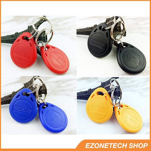 [HCM]Bộ 5 Thẻ Từ RFID Tần Số 125Khz Dạng Móc Khóa Chip EM4100 ( Proxy Key Fob)