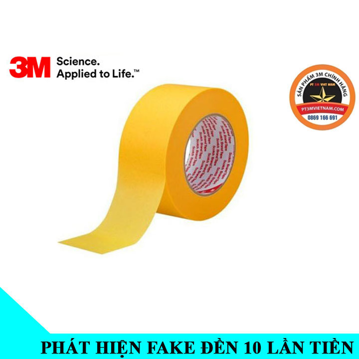 Băng keo giấy cao cấp 3M 244 masking tape