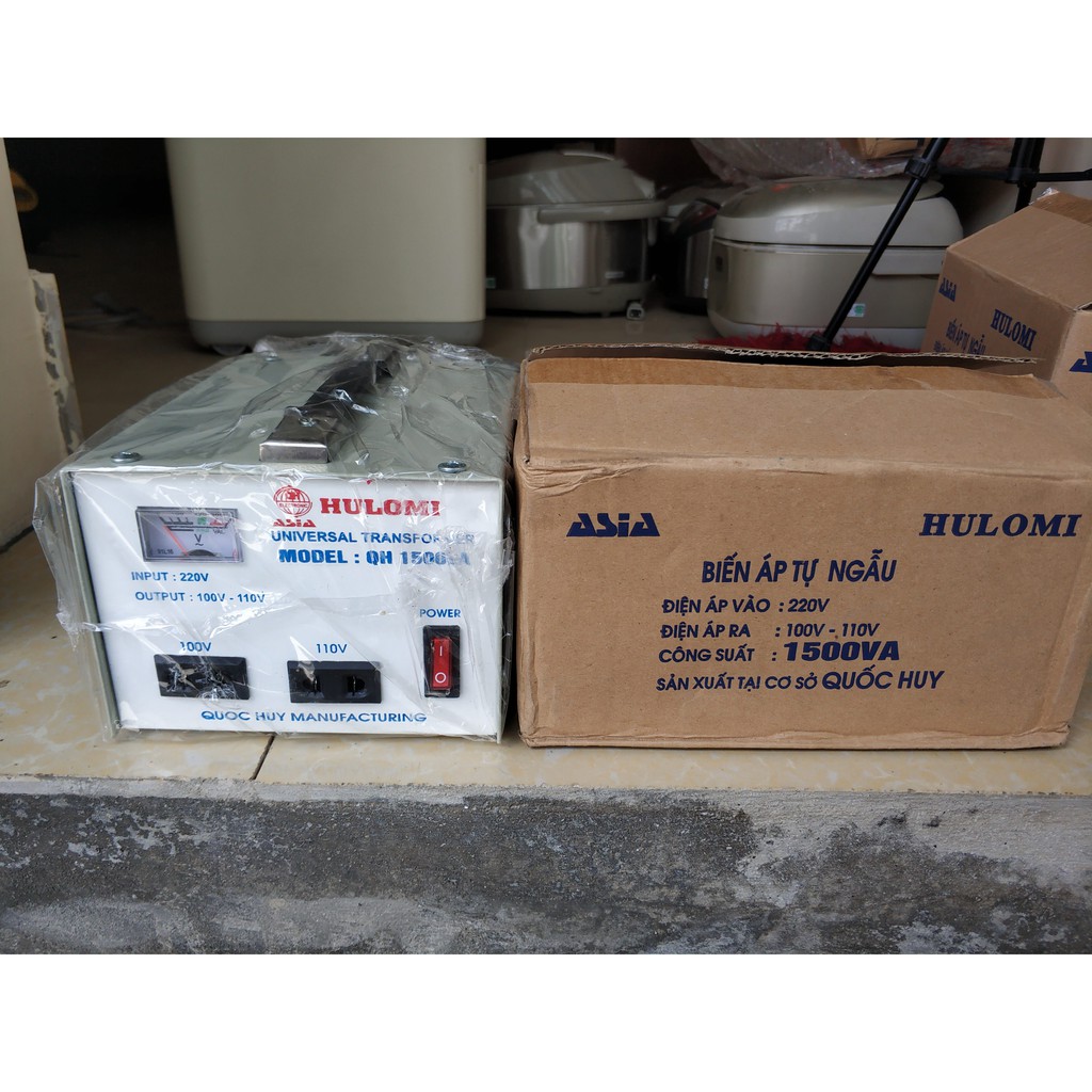 Biến áp tự ngẫu Hulomi đổi nguồn từ 220v sang 110v