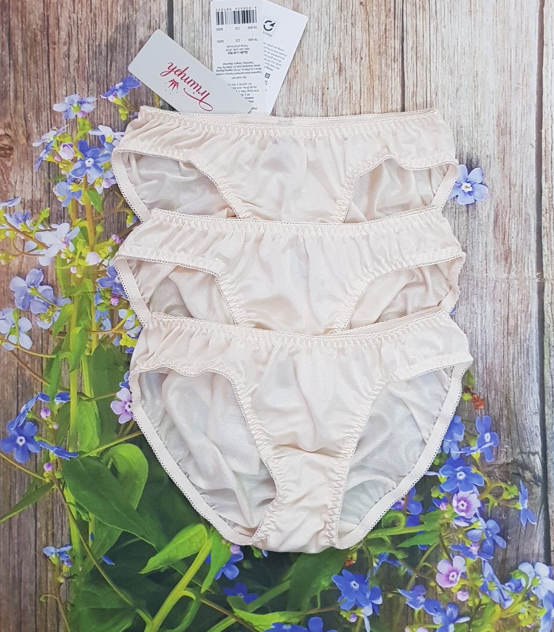 Bộ 3 quần lót Triumph Blissy 09 Mini màu da