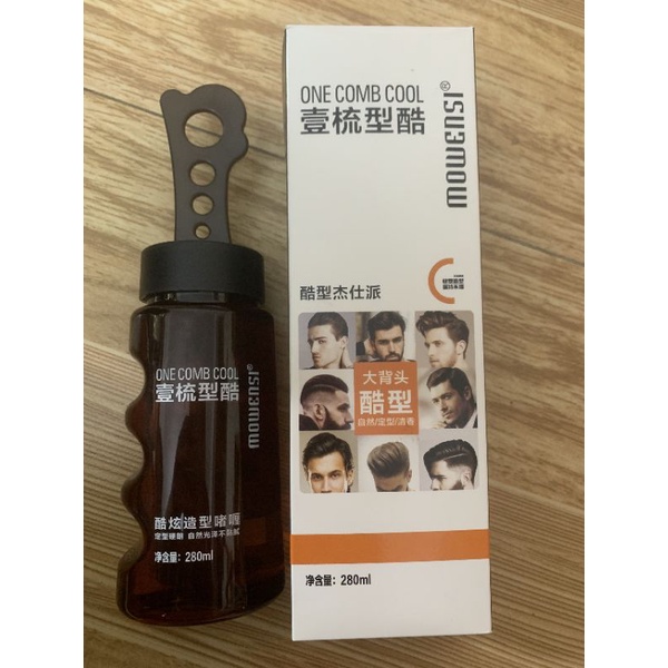 Gel vuốt tóc kèm lược Keo tóc keo vuốt tóc nam cao cấp thân thiện với mọi loại tóc Gel vuốt tóc kèm lược Keo tóc keo vuốt tóc nam cao cấp thân thiện với mọi loại tóc Gel vuốt tóc kèm lược [CHAI 280ML CHÍNH H